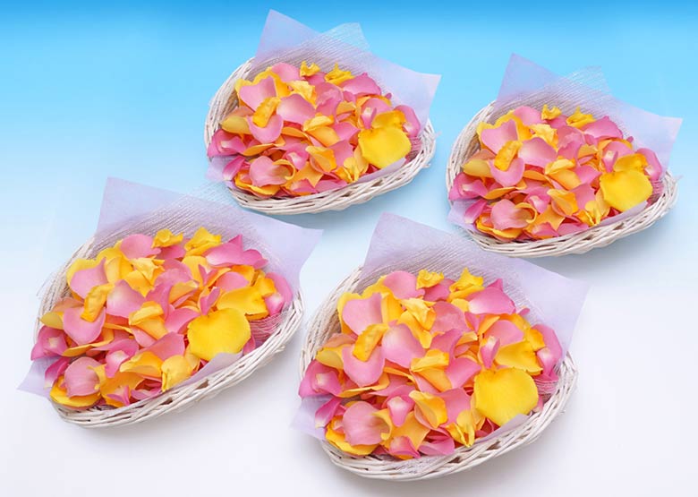花弁献花